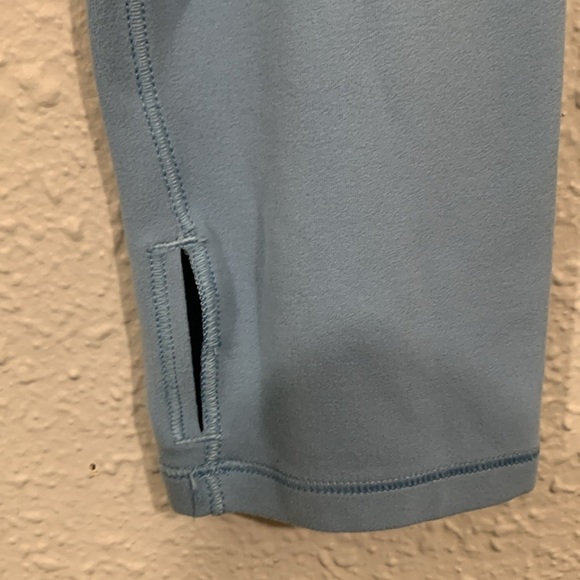 Lululemon Melodic Movement Long Sleeve Cascade Blue Cowl Neck size 12 - Picture 3 of 14